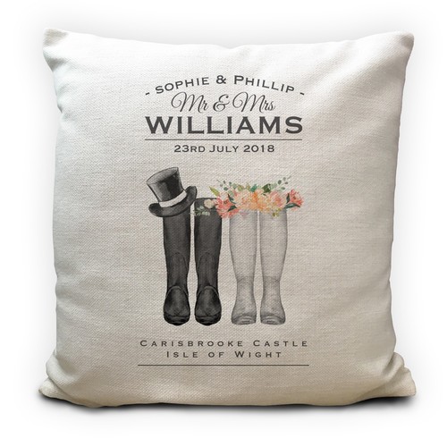 Wedding cushion cover gift - wedding,