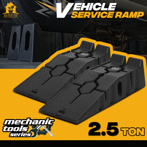 Pair set vehicle service ramp - set,
