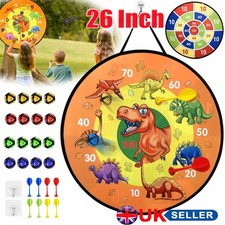 26 Inches Kids Toys Dart Board,,Safe Indoor Outdoor Sports Party Game Toys Boys