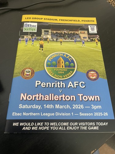Penrith afc northallerton - penrith,