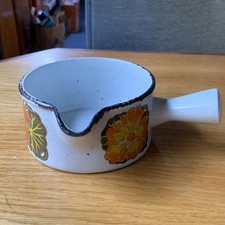 Vintage 1970's Midwinter Nasturtium Stonehenge Ware  Sauce or Gravy Boat Jug