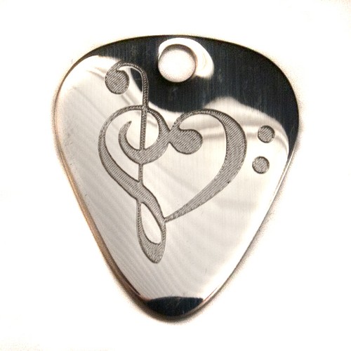 Engraved stainless steel - stainless, 1.2mm