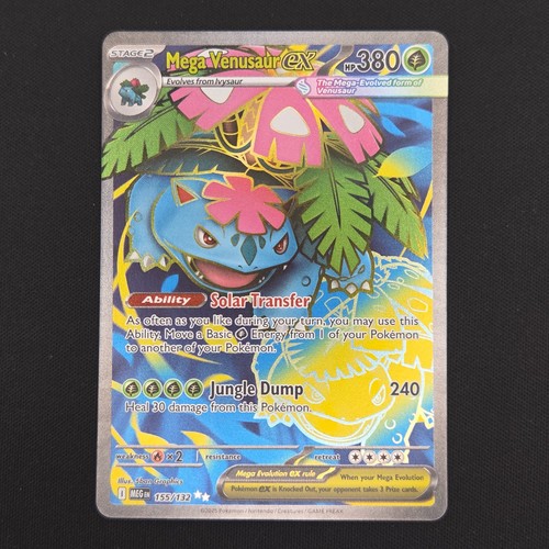 Pokemon tcg card mega - mega, venusaur