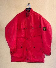 Belstaff Trialmaster XL500 Motorcycle Jacket + Trouser suit 1978 Large Red RARE