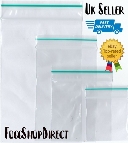100 clear plastic bags - 100,