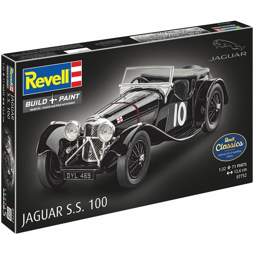 Revell jaguar 100 classic - revell, s.s.