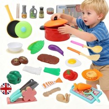 Pretend Play Food Set for Kids