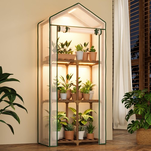 Mini greenhouse with grow - greenhouse,