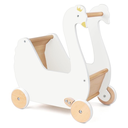 Wooden doll stroller baby - wooden, stroller,