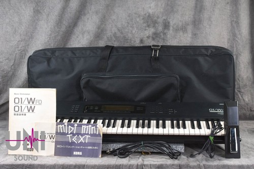 Korg music workstation - 01/w, fd