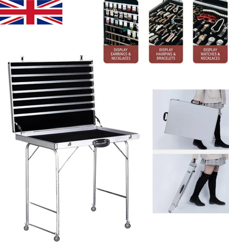 Display case foldable wheeled - case,