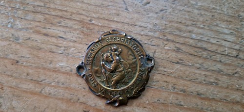 Car dash badge christopher - badge, st