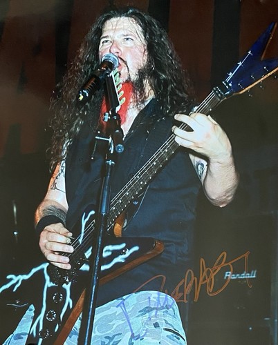 Dimebag darrell autographed - darrell,