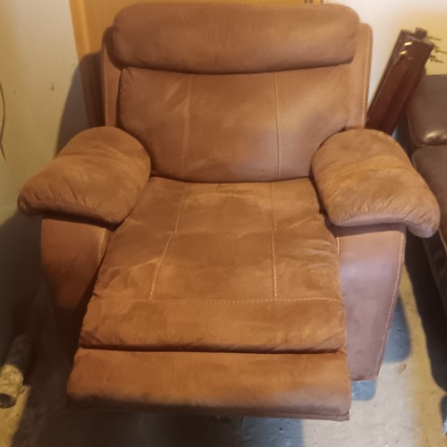 Beige lazy boy recliner - lazy,