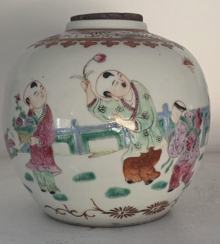 Chinese porcelain ginger jar - chinese,