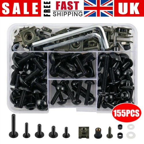 155pcs aluminum fairing bolts - aluminum,