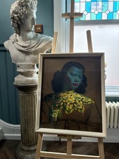 Vintage 50s Framed Print The