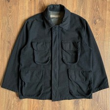 Vintage Massimo Osti Production Techno Wool Overshirt Jacket Multipocket Rare 90