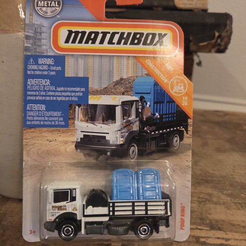 Matchbox truck poop king - truck,