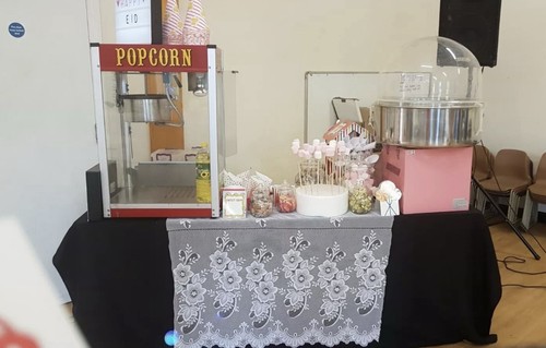 Candy floss popcorn - candy, &