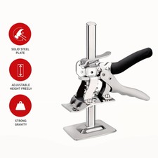 2X Labor Saving Arm Brick Lifter Hand Lifting Home Tool Door Cabinet Jack Clamp~