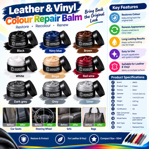 Leather vinyl black - vinyl, dye