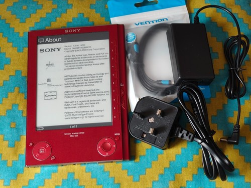 Sony reader prs 505 6 - sony,