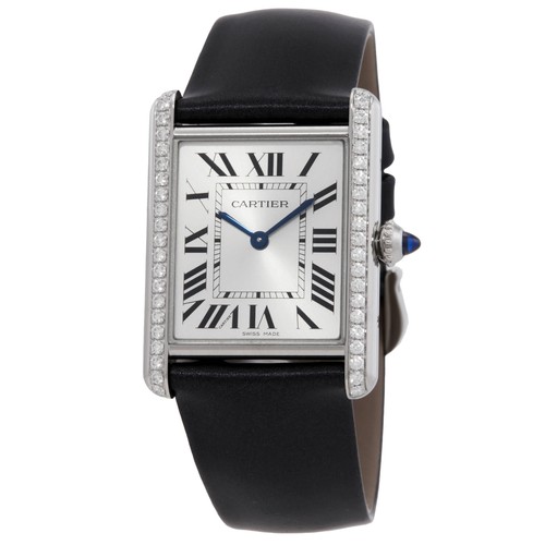 Cartier tank quartz diamond - tank,