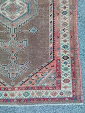Rare Antique rug 5x7, Brown
