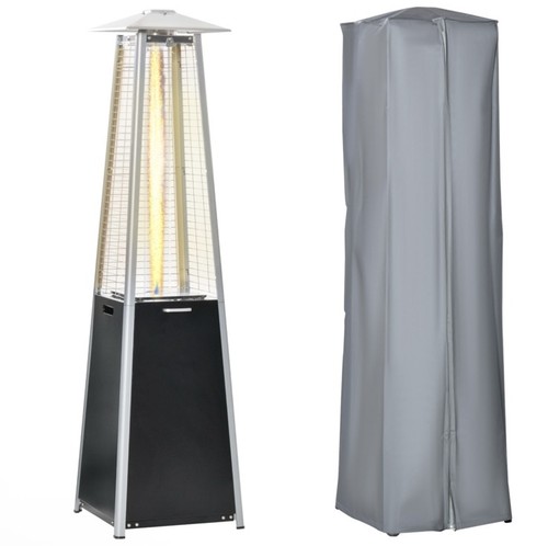 Outsunny 2kw pyramid gas - outsunny,