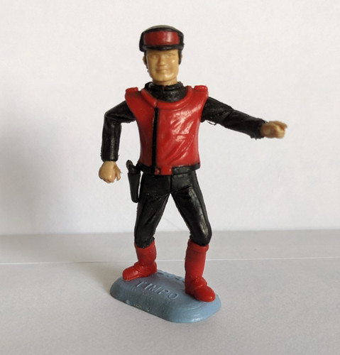Timpo captain scarlet vintage - scarlet,