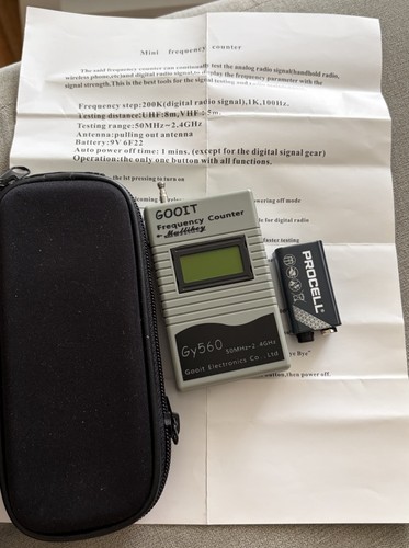 Gooit gy560 mini - gooit, frequency