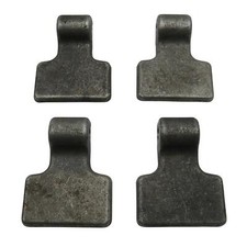 Dropside Pickup Trailer Tailgate Hinge X4 (Weld On Spade Paddle Gudgeon Pin)