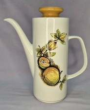 J&G Meakin Studio Eden retro 60s 10 person Coffee Set pot cup saucer sugar milk