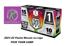 ??2021-22 Panini Mosaic La Liga *PICK YOUR CARD*??