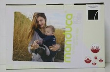 manduca tummy carrier hip and back carrier, pure cotton, color: night black