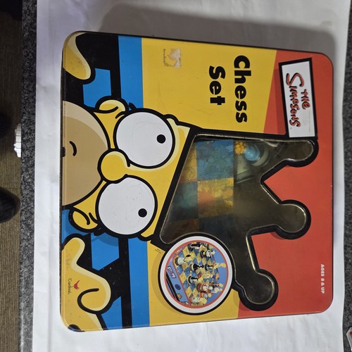 Vintage simpson chess set - simpson’s,