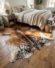 100% Natural TRICOLOR Cowhide