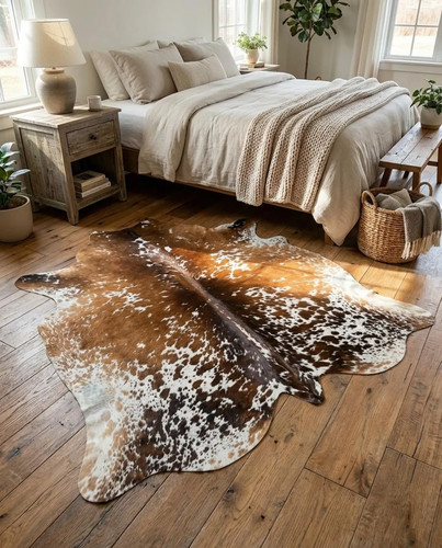 100 natural tricolor cowhide - 100%,
