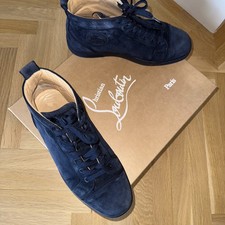 Christian Louboutin Navy Suede