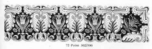 Rare 72pt border units - rare, s