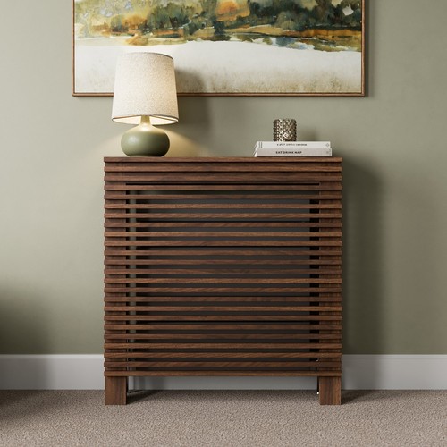 Radiator cover walnut - radiator, modern