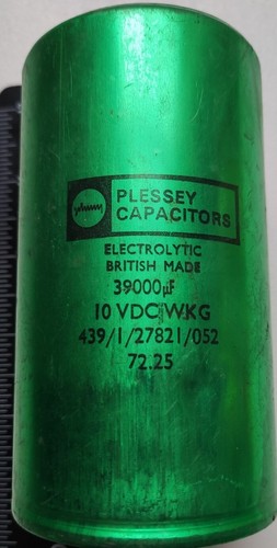 Rare plessey capacitor - plessey,