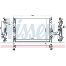 Radiator For Vauxhall