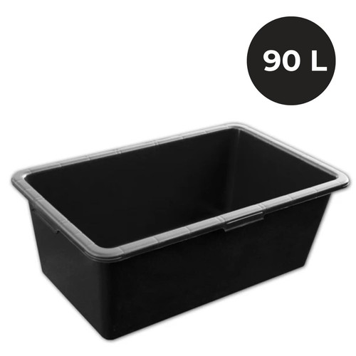 Plastic mixing tub 90l multi - mixing,