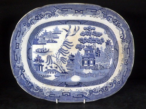 Large antique willow pattern - large,