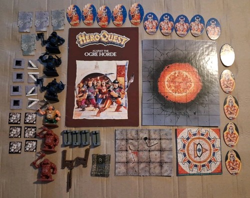 Heroquest against the ogre - heroquest,