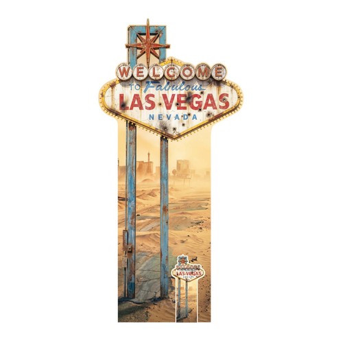 Las vegas sign apocalyptic - vegas,