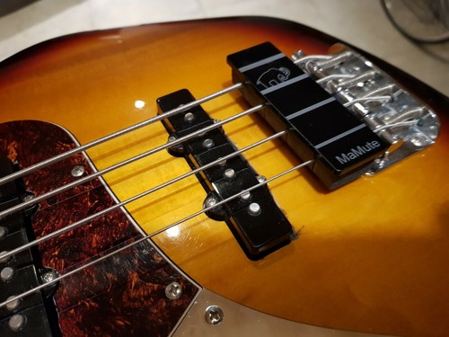 Bass string mute - bass,