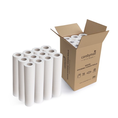 Premium white couch - couch, roll
